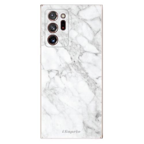 Odolné silikónové puzdro iSaprio - SilverMarble 14 - Samsung Galaxy Note 20 Ultra