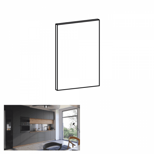 Dvířka na myčku LANGEN 44,6 x 57 Tempo Kondela Šedá