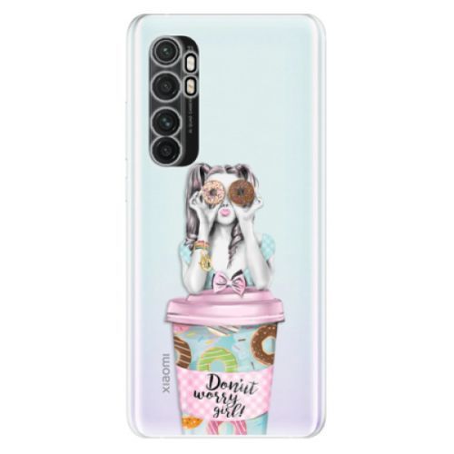 Odolné silikónové puzdro iSaprio - Donut Worry - Xiaomi Mi Note 10 Lite