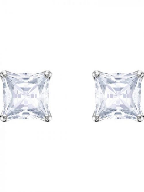 Swarovski Náušnice 'Attract'  priehľadná / strieborná
