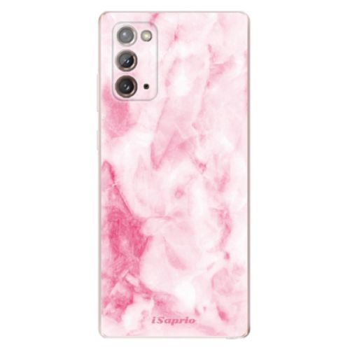 Odolné silikónové puzdro iSaprio - RoseMarble 16 - Samsung Galaxy Note 20
