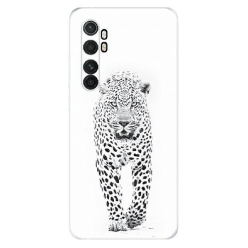 Odolné silikónové puzdro iSaprio - White Jaguar - Xiaomi Mi Note 10 Lite