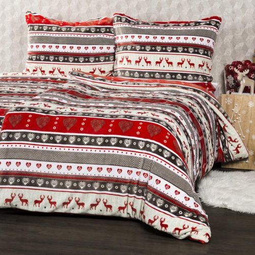 4Home Obliečky mikroflanel Winter, 140 x 220 cm, 70 x 90 cm, 140 x 220 cm, 70 x 90 cm
