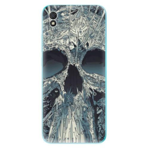 Odolné silikónové puzdro iSaprio - Abstract Skull - Xiaomi Redmi 9A