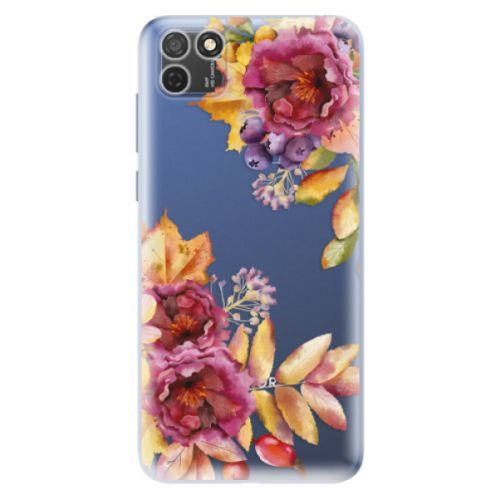Odolné silikónové puzdro iSaprio - Fall Flowers - Honor 9S