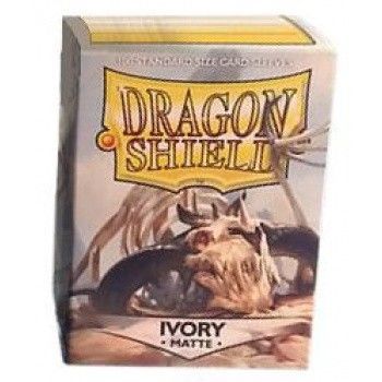 Dragon Shield Standard Sleeves - Matte Ivory  (100 Sleeves)