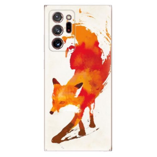 Odolné silikónové puzdro iSaprio - Fast Fox - Samsung Galaxy Note 20 Ultra