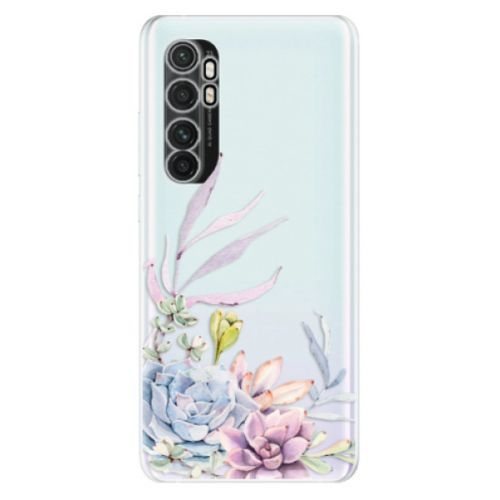 Odolné silikónové puzdro iSaprio - Succulent 01 - Xiaomi Mi Note 10 Lite
