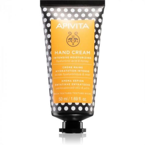 Apivita Hand Care Hyaluronic Acid & Honey hydratačný krém na ruky s medom 50 ml