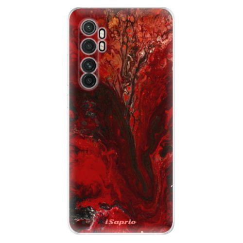 Odolné silikónové puzdro iSaprio - RedMarble 17 - Xiaomi Mi Note 10 Lite