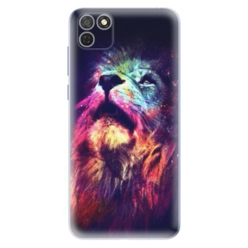 Odolné silikónové puzdro iSaprio - Lion in Colors - Honor 9S