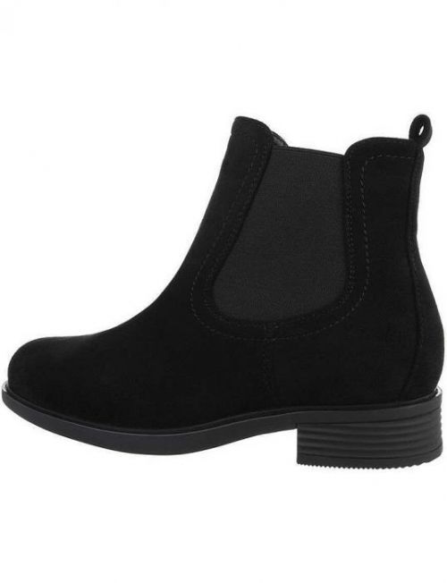 Dámske semišové chelsea topánky