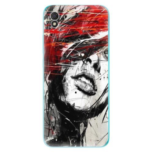 Odolné silikónové puzdro iSaprio - Sketch Face - Xiaomi Redmi 9A