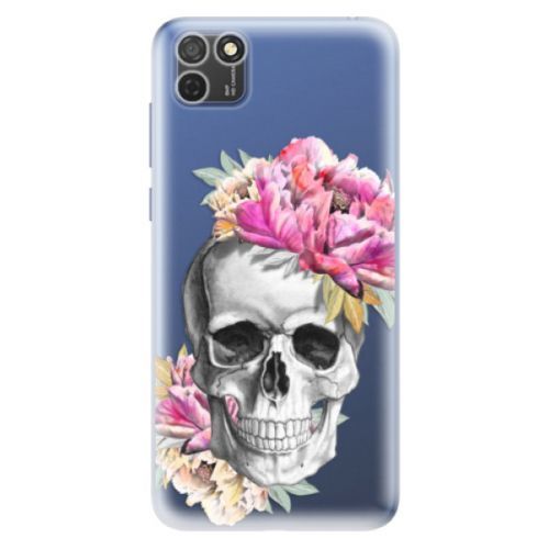 Odolné silikónové puzdro iSaprio - Pretty Skull - Honor 9S