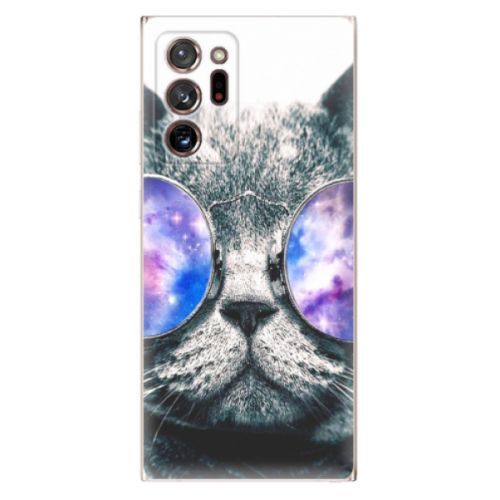 Odolné silikónové puzdro iSaprio - Galaxy Cat - Samsung Galaxy Note 20 Ultra