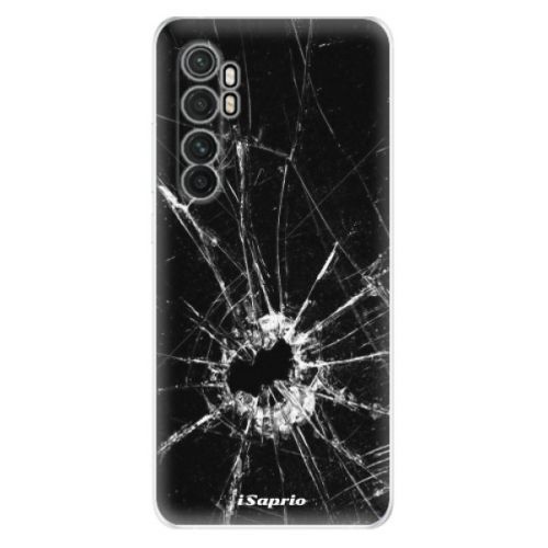 Odolné silikónové puzdro iSaprio - Broken Glass 10 - Xiaomi Mi Note 10 Lite