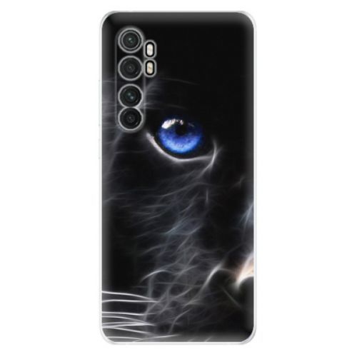 Odolné silikónové puzdro iSaprio - Black Puma - Xiaomi Mi Note 10 Lite