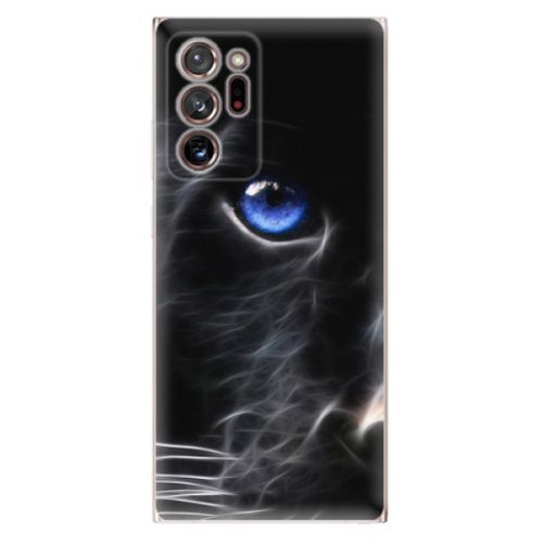 Odolné silikónové puzdro iSaprio - Black Puma - Samsung Galaxy Note 20 Ultra