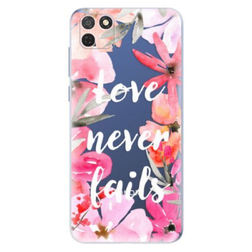 Odolné silikónové puzdro iSaprio - Love Never Fails - Honor 9S