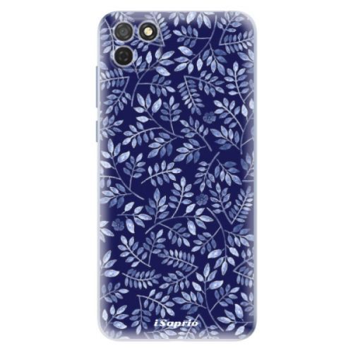 Odolné silikónové puzdro iSaprio - Blue Leaves 05 - Honor 9S