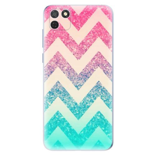 Odolné silikónové puzdro iSaprio - Zig-Zag - Honor 9S