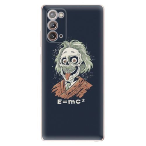 Odolné silikónové puzdro iSaprio - Einstein 01 - Samsung Galaxy Note 20