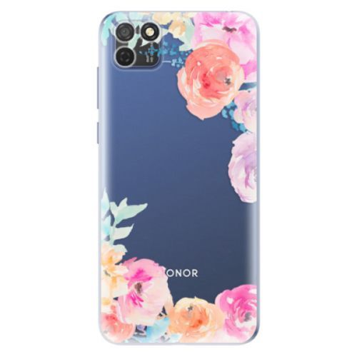 Odolné silikónové puzdro iSaprio - Flower Brush - Honor 9S