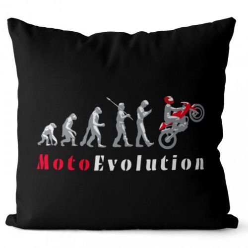 Vankúš Moto evolution (Veľkosť: 40 x 40 cm)