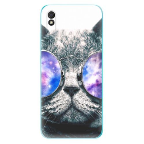 Odolné silikónové puzdro iSaprio - Galaxy Cat - Xiaomi Redmi 9A